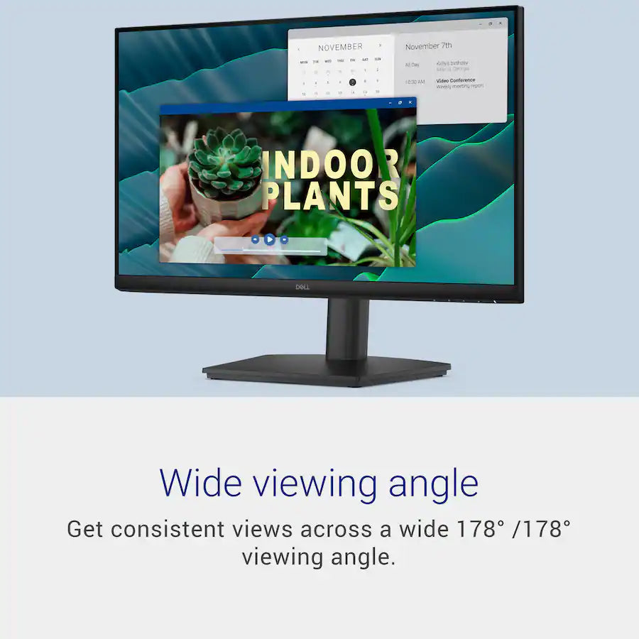 Dell SE2426HS 24" FHD IPS LCD Monitor, Black, 144Hz FreeSync, Dual HDMI, 16:9 Aspect Ratio (REFURBISHED-LIKE NEW)