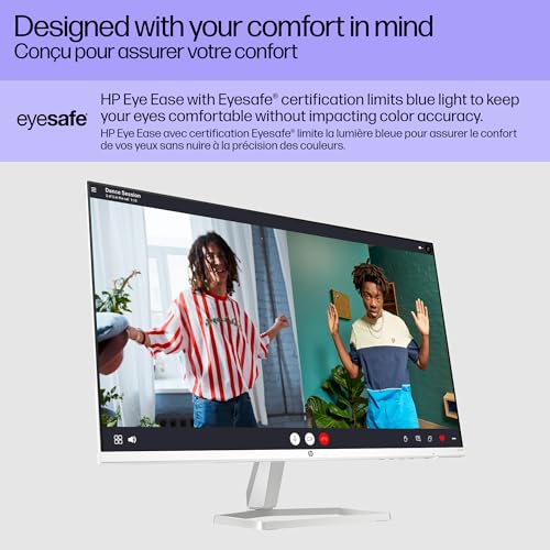 HP Series 5 27 inch FHD Monitor, Full HD Display (1920 x 1080), IPS Panel, 99% sRGB, 1500:1 Contrast Ratio, 300 nits, Eye Ease with Eyesafe Certification, 527sa (2024)  (NEW)