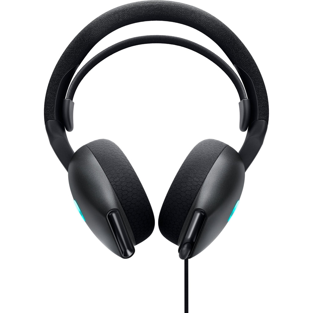 Alienware AW520H Wired Gaming Headset - Dolby Atmos, Unidirectional, AlienFX 16.8 Million RGB Colors, Microphone Mute, Volume On-headset Controls, 40mm Hi-Res Certified - Dark Side of the Moon (NEW)
