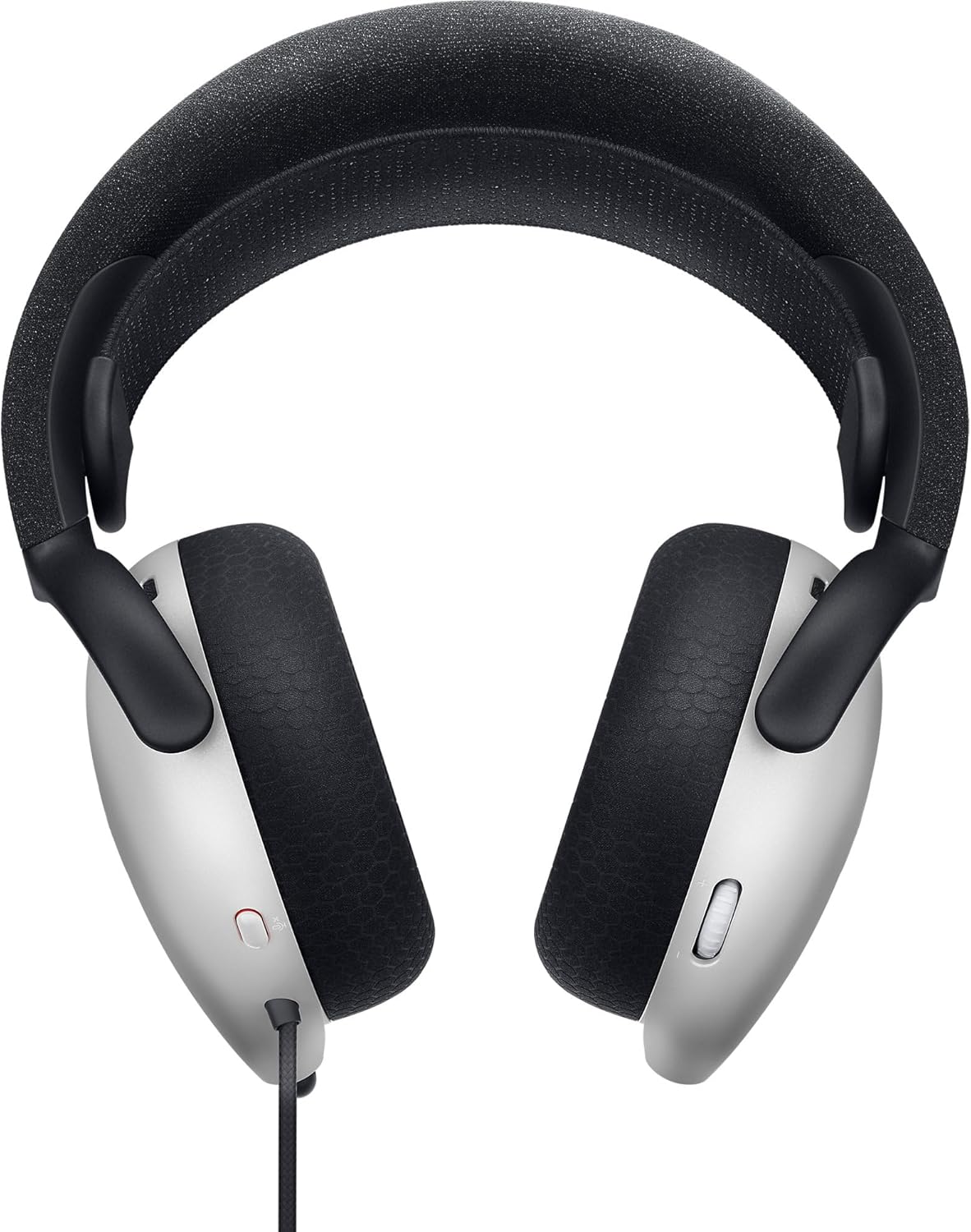 Alienware AW520H Wired Gaming Headset - Dolby Atmos, Unidirectional, AlienFX 16.8 Million RGB Colors, Microphone Mute, Volume On-headset Controls, 40mm Hi-Res Certified - Lunar Light (REFURBISHED-LIKE NEW)