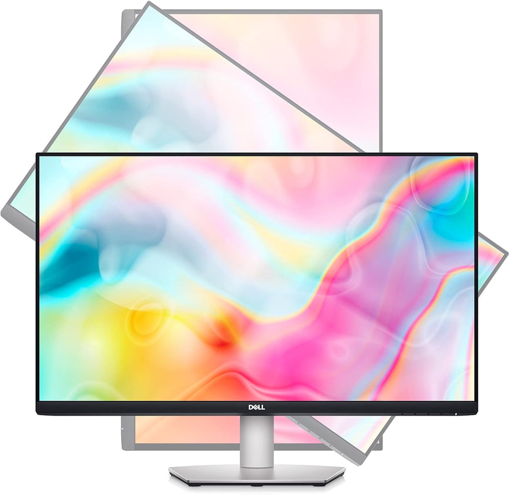 Dell S2722DC Monitor - 27-inch WQHD (2560x1440) 75Hz 4Ms Display, AMD FreeSync, Built in Speaker, USB Type-C Connectivity, Height/Pivot/Swivel/Tilt Adjust - Platinum Silver (NEW)