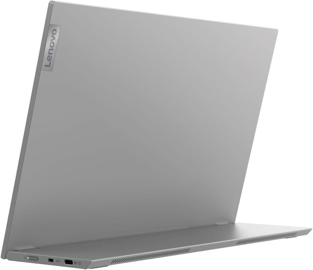 Lenovo L15 Portable Monitor, 15.6” Display, Full HD Resolution, IPS Panel, 250 nits Brightness, 60Hz Refresh Rate, USB-C Ports, Height-Adjustable Stand, Flicker-Free Technology (REFURBISHED-LIKE NEW)