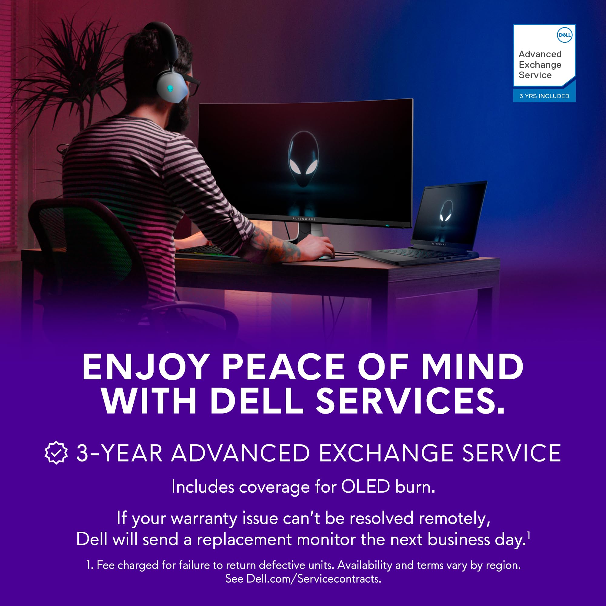 Alienware AW2725DF OLED Gaming Monitor - 26.7-inch Quantom-Dot WQHD (2560x1440) 360Hz 0.03Ms Display, AMD FreeSync Premium Pro, HDMI/DP/USB 3.2 Gen1, Height/Tilt/Swivel/Pivot Adjustability - Black (NEW)