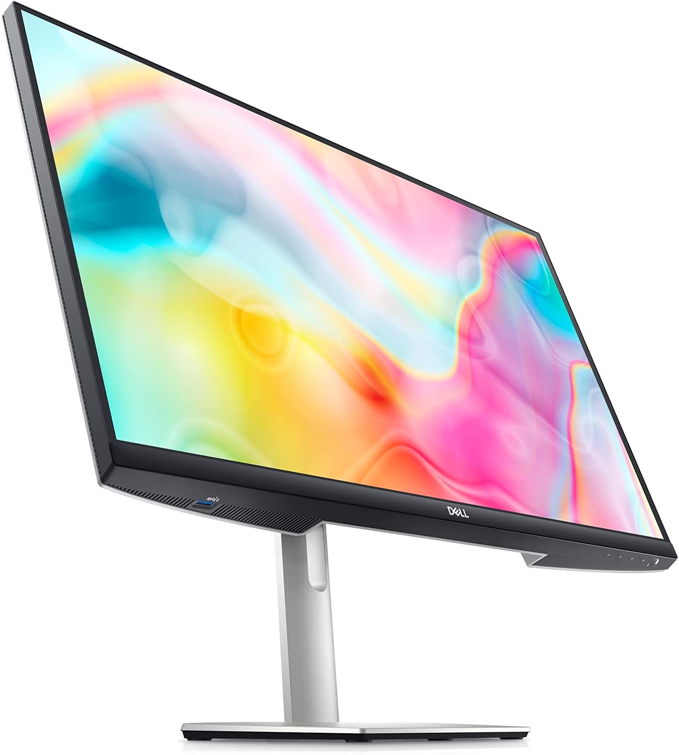 Dell S2722DC Monitor - 27-inch WQHD (2560x1440) 75Hz 4Ms Display, AMD FreeSync, Built in Speaker, USB Type-C Connectivity, Height/Pivot/Swivel/Tilt Adjust - Platinum Silver (NEW)
