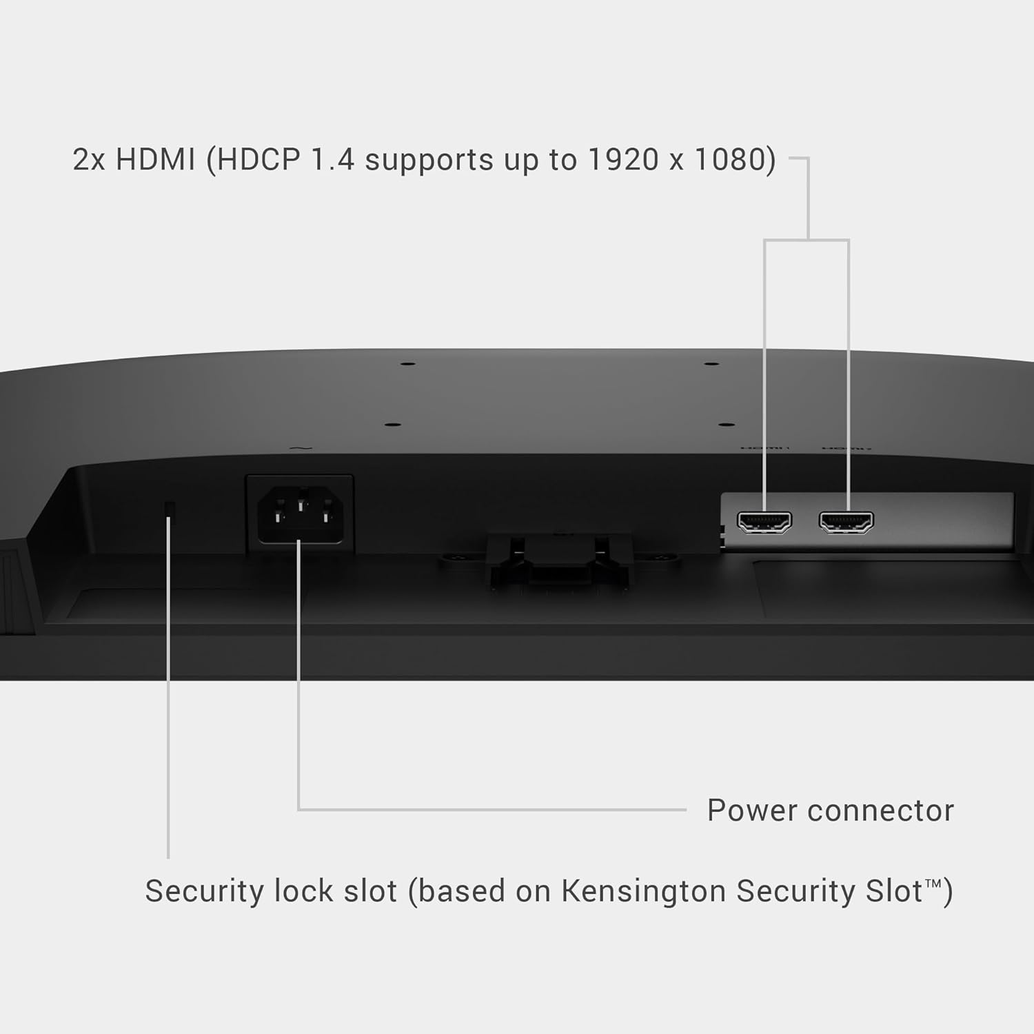 Dell 24 Monitor - SE2426H - 23.8-inch FHD (1920x1080) 144Hz 1ms Display, in-Plane Switching (IPS) Technology, AMD FreeSync™, TÜV 3-Star 2X HDMI, Tilt (NEW)