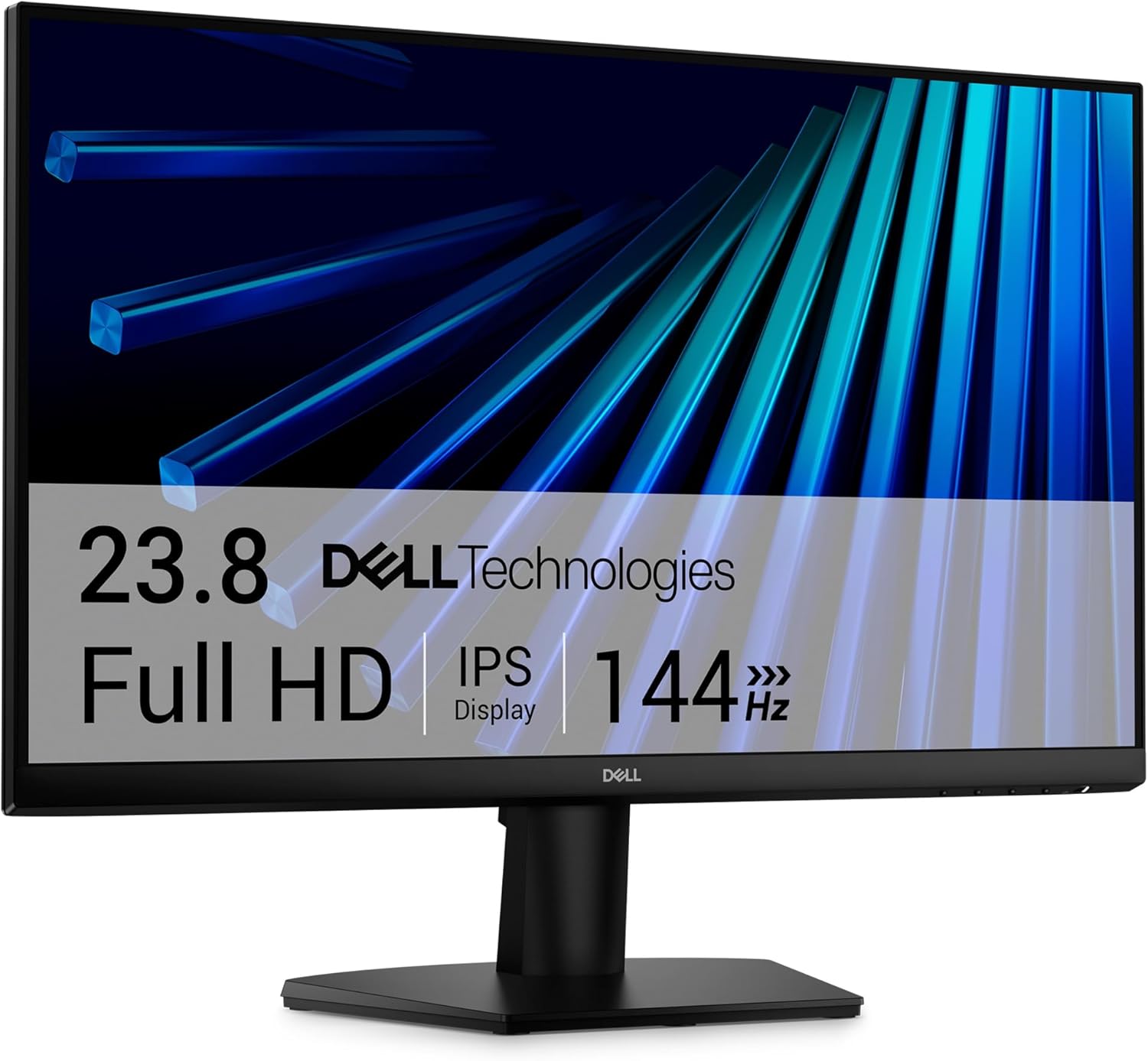 Dell 24 Monitor - SE2426H - 23.8-inch FHD (1920x1080) 144Hz 1ms Display, in-Plane Switching (IPS) Technology, AMD FreeSync™, TÜV 3-Star 2X HDMI, Tilt (NEW)