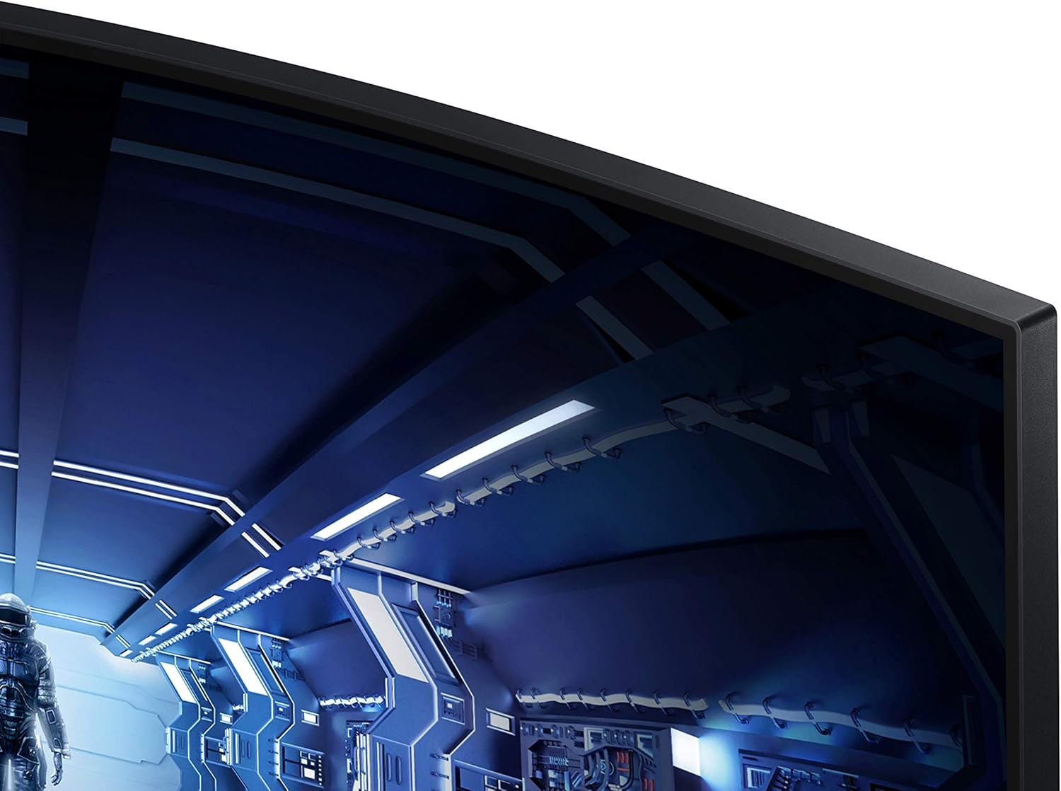 Samsung 34' Odyssey G5 Ultra-Wide Gaming Monitor with 1000R Curved Screen, 165Hz, 1ms, FreeSync Premium, Large Display, Eye Comfort, Multiple Ports, WQHD, LC34G55TWWNXZA, Black (NEW)