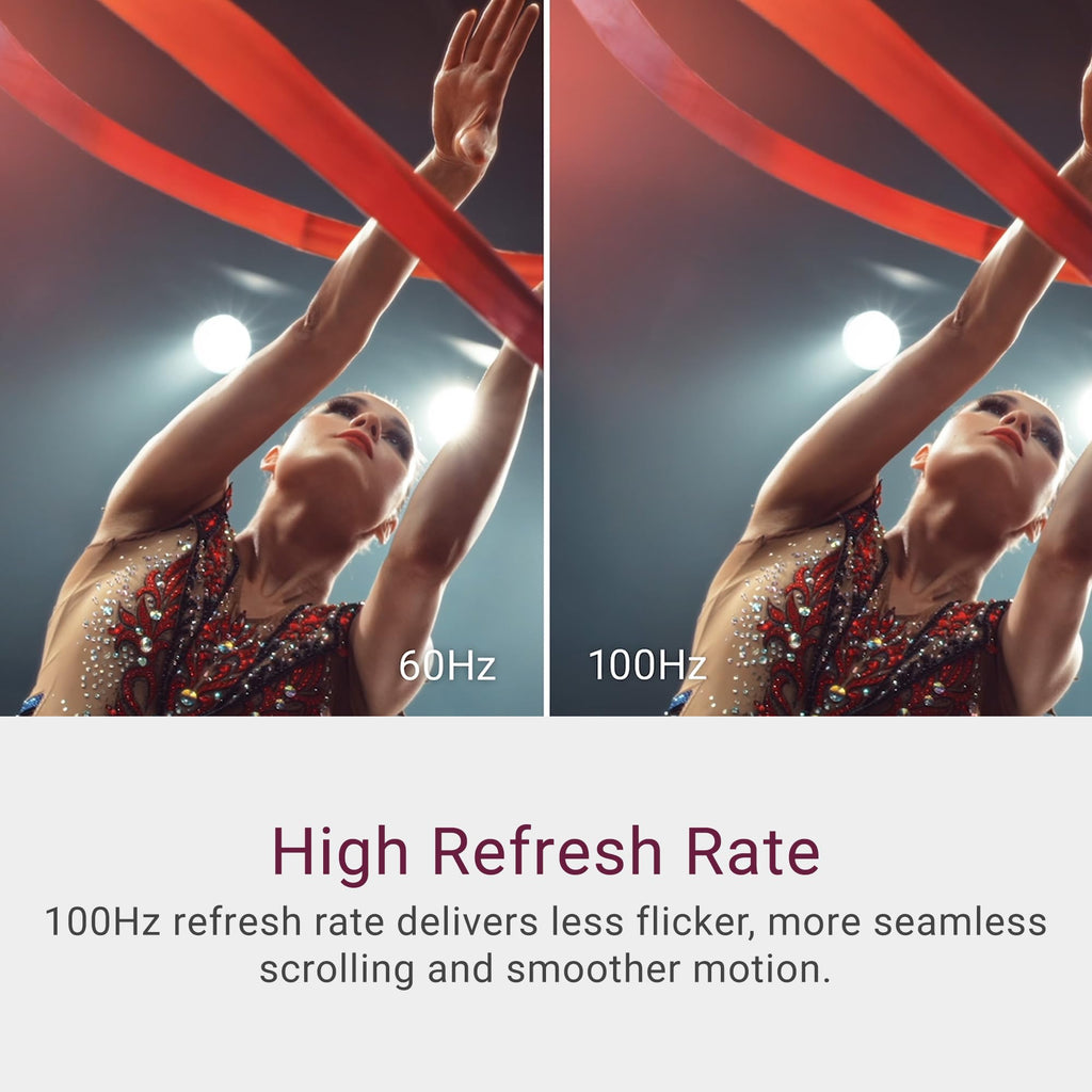 Dell 24 Monitor - SE2425HM - 23.8-inch Full HD (1920x1080) 16:9 100Hz Display, IPS Panel, 16.70 Million Colors, Anti-Glare, 1 HDMI / 1 VGA Port, TÜV Rheinland 3-Star*, Comfortview Plus - Black (NEW)