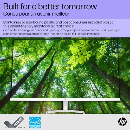 HP Series 5 27 inch FHD Monitor, Full HD Display (1920 x 1080), IPS Panel, 99% sRGB, 1500:1 Contrast Ratio, 300 nits, Eye Ease with Eyesafe Certification, 527sa (2024)  (NEW)