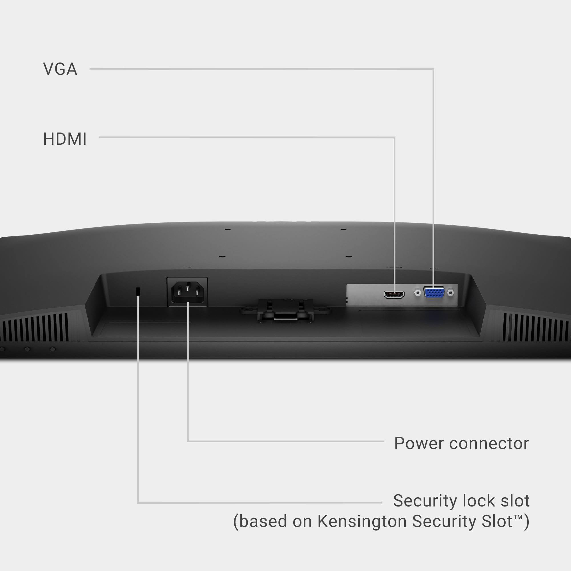 Dell 24 Monitor - SE2425HM - 23.8-inch Full HD (1920x1080) 16:9 100Hz Display, IPS Panel, 16.70 Million Colors, Anti-Glare, 1 HDMI / 1 VGA Port, TÜV Rheinland 3-Star*, Comfortview Plus - Black (NEW)