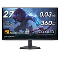 Alienware AW2725DF OLED Gaming Monitor - 26.7-inch Quantom-Dot WQHD (2560x1440) 360Hz 0.03Ms Display, AMD FreeSync Premium Pro, HDMI/DP/USB 3.2 Gen1, Height/Tilt/Swivel/Pivot Adjustability - Black (NEW)