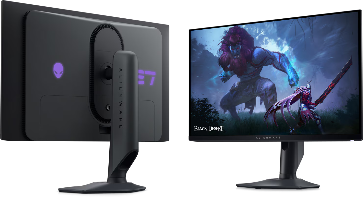 Alienware AW2725DF OLED Gaming Monitor - 26.7-inch Quantom-Dot WQHD (2560x1440) 360Hz 0.03Ms Display, AMD FreeSync Premium Pro, HDMI/DP/USB 3.2 Gen1, Height/Tilt/Swivel/Pivot Adjustability - Black (NEW)