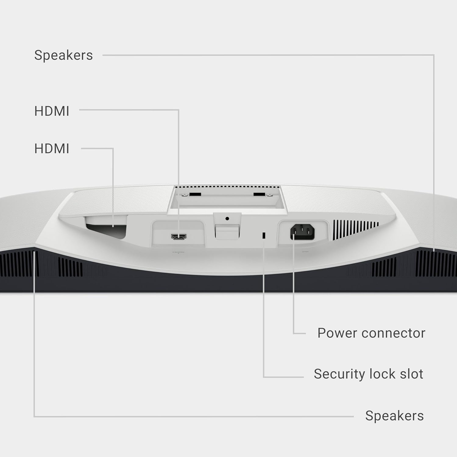 Dell S2725HS 27 Inch Monitor, FHD (1920x1080) Display, 100Hz Refresh Rate, 1500:1 Contrast Ratio, TÜV Rheinland Eye Comfort 4 Star, Integrated 2x5W Speaker, Height/Tilt/Swivel/Pivot- Ash White Color (NEW)